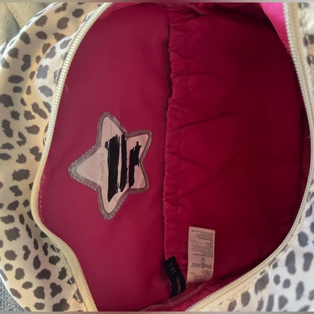 GAP‎ book bag animal print cute girlie great shape durable school everyday use